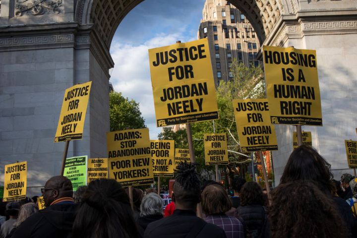 New Yorkers protest Jordan Neelys death