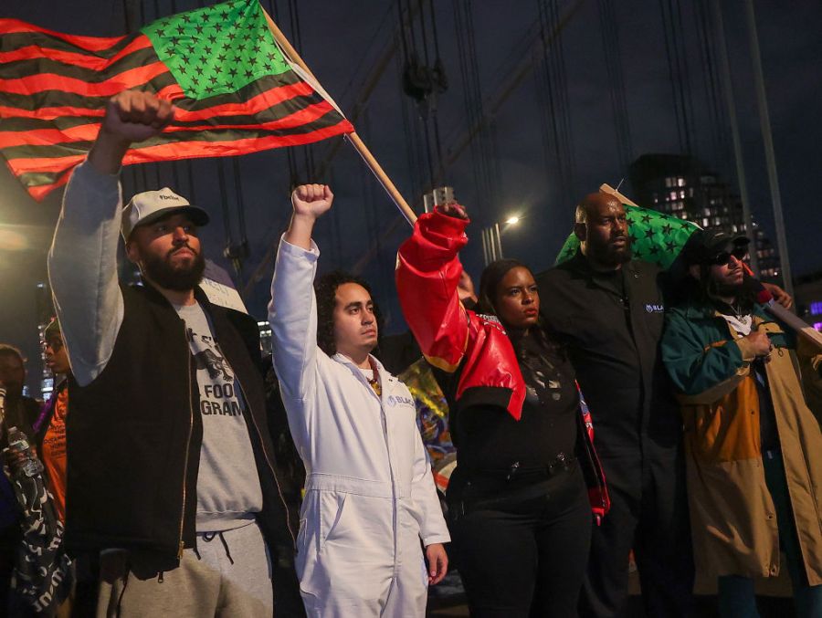 Protesters Rally in Brooklyn in Outrage Over Jordan Neely's Killing