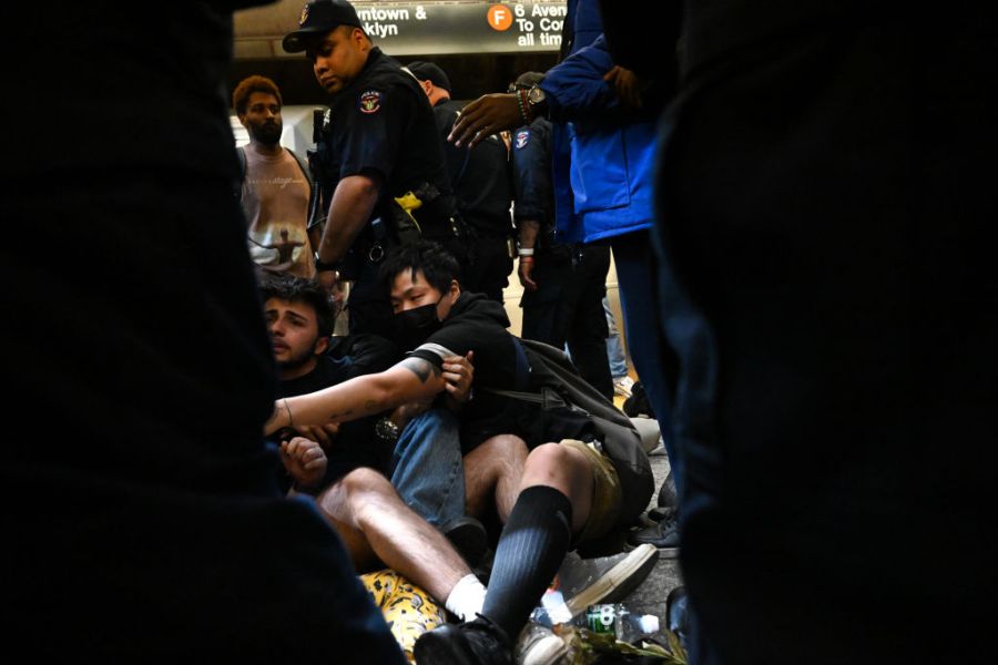 Outrage Grows After Chokehold Death Of Man On Subway