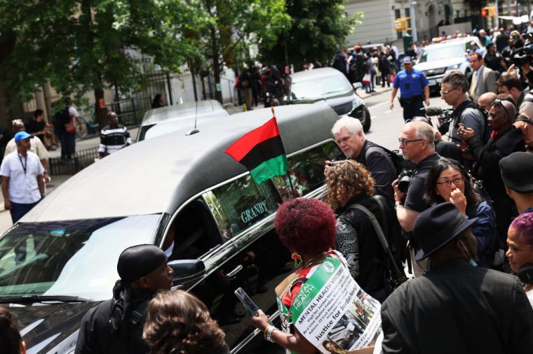 Funeral Held For Street Performer Jordan Neely Who Was Killed In NYC Subway