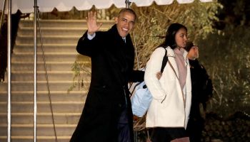 First Family Departs White House For Holidays In Hawaii