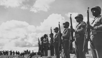 Black American Soldiers And Their Fallen Comrades