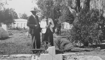 Couple In Graveyard