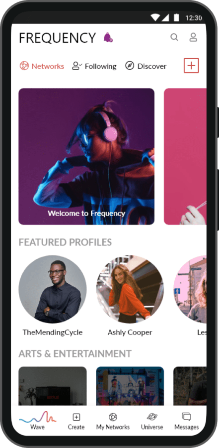 The Frequency app