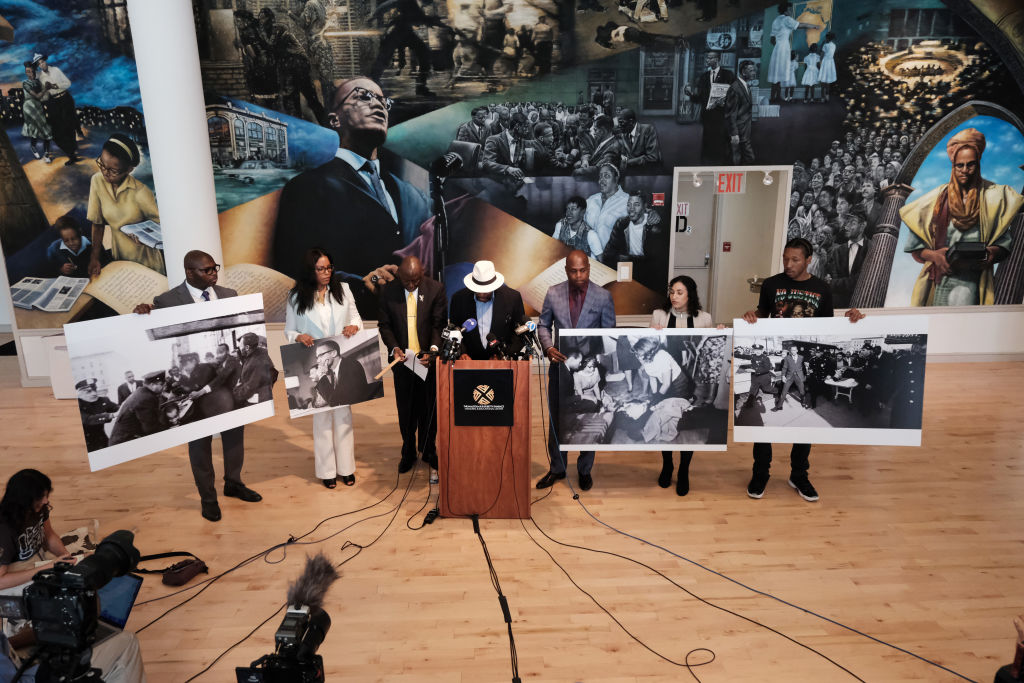 Attorney Ben Crump Holds Press Conference Announcing New Evidence In Malcolm X Assassination