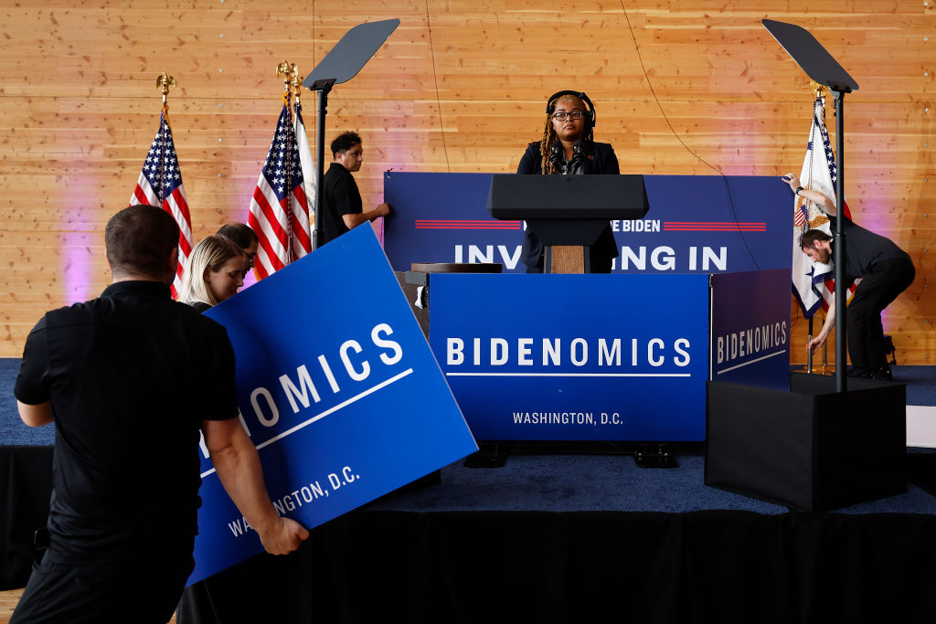 Vice President Kamala Harris Speaks On The Biden Administration's Economic Plan In Southeast D.C.