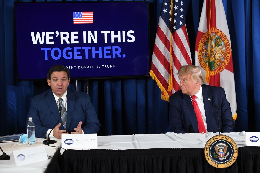 Donald Trump Ron DeSantis