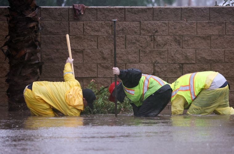 Tropical Storm Hilary Brings Wind and Heavy Rain to Southern California