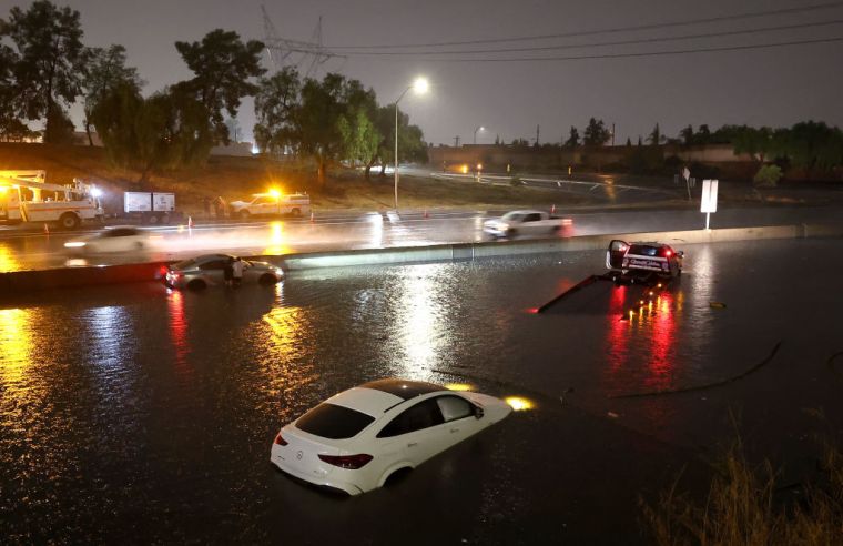 Tropical Storm Hilary Brings Wind And Heavy Rain To Southern California
