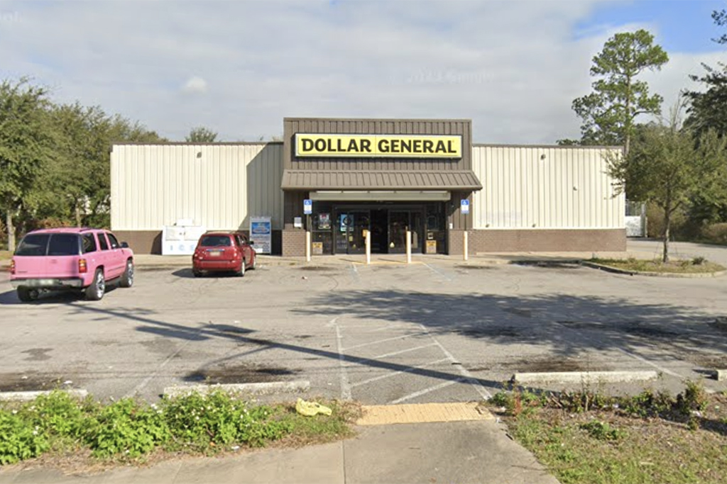 Dollar General store on Kings Road in Jacksonville, where racist mass shooting took place on Aug. 26, 2023