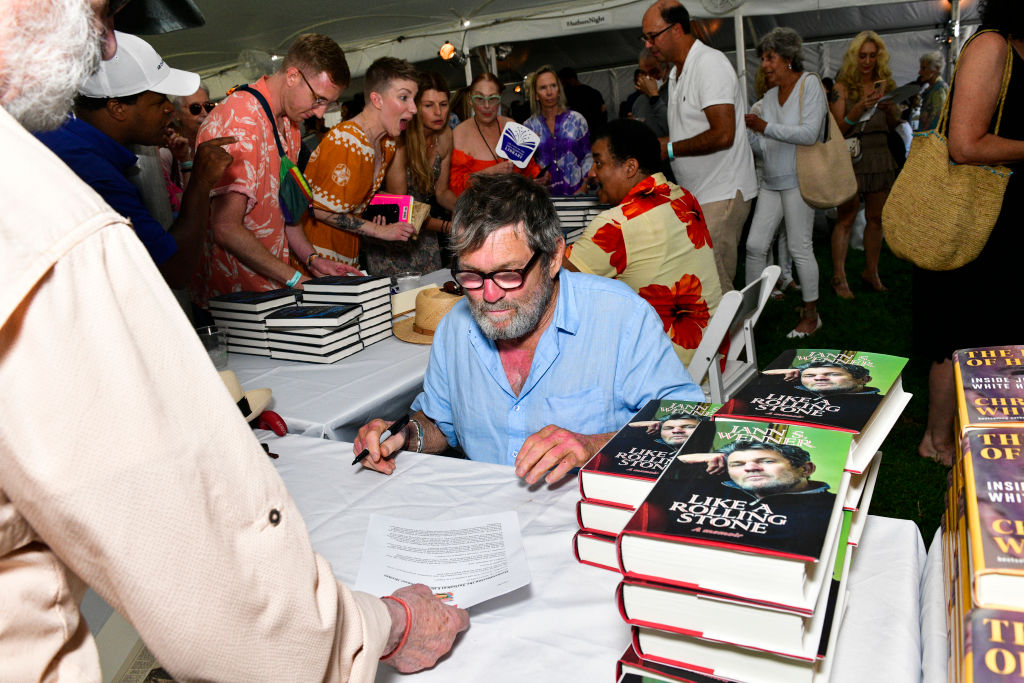 Rolling Stone co-founder Jann Wenner at Authors Night 2023 With East Hampton Library
