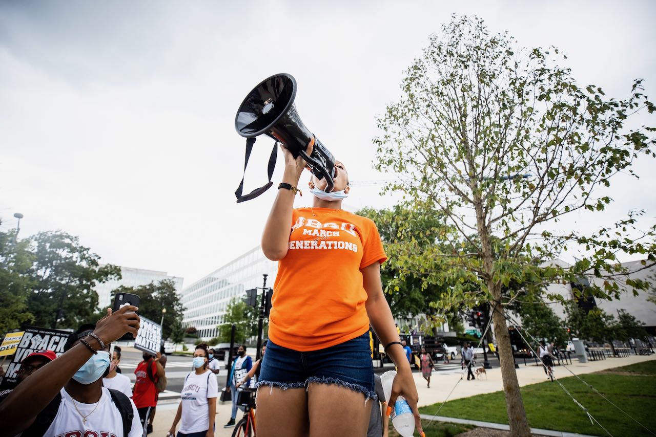 Black Voters Matter: Howard Protest