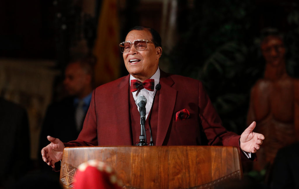 US-RELIGION-POLITICS-MEDIA-FACEBOOK-FARRAKHAN