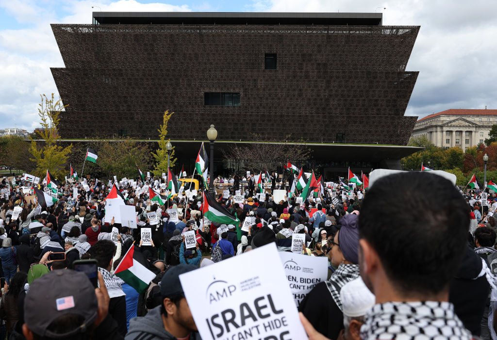 March On National Mall Calls For Ceasefire In Gaza