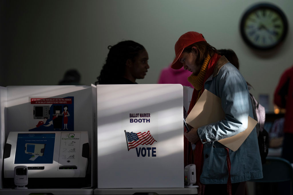 Americans Head To The Polls To Vote In The 2022 Midterm Elections