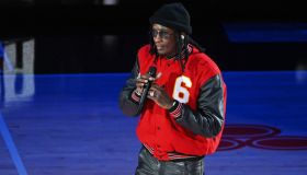 Celebrities Attend Boston Celtics v Atlanta Hawks