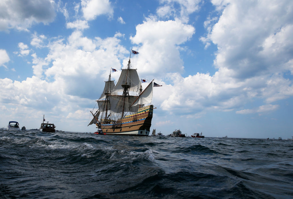 Mayflower II Arrives Home