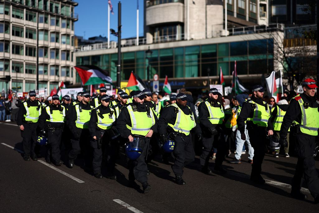 BRITAIN-PALESTINIAN-CONFLICT-ISRAEL-DEMONSTRATION