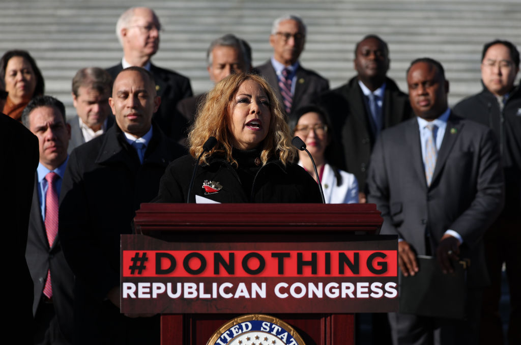 House Minority Leader Jeffries Marks 11th Anniversary Of Sandy Hook School Shooting