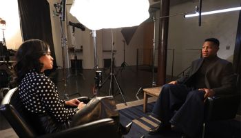 ABC News interviews Jonathan Majors