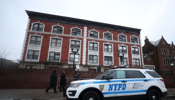 Chabad headquarters in Brooklyn NYPD