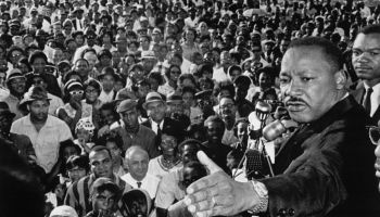 Dr. King Giving Speech