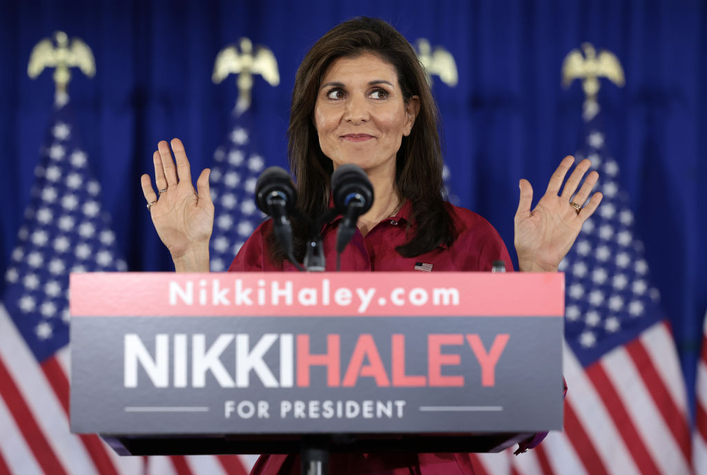 Nikki Haley Holds Her Caucus Night Event In Iowa