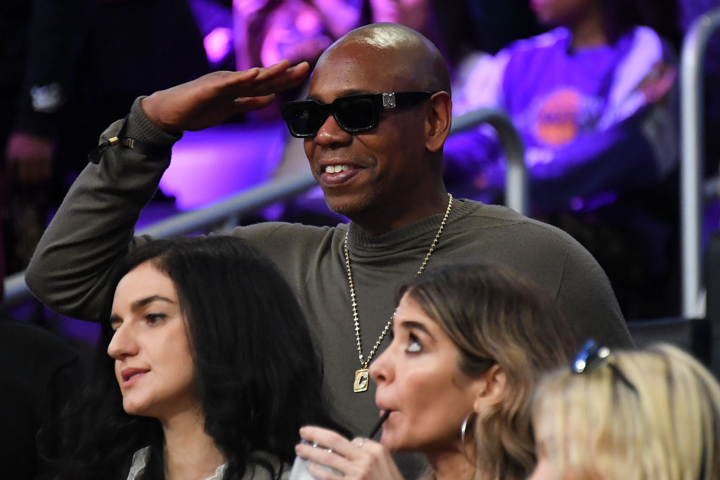 Celebrities At The Los Angeles Lakers Game