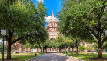The Texas State Capitol Building in Austin, Texas