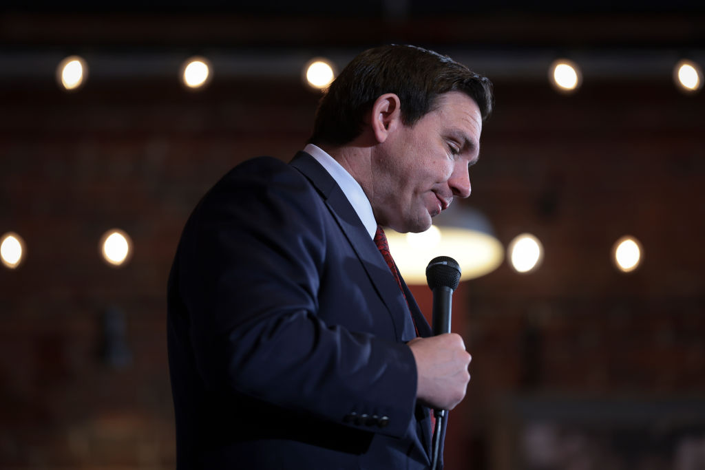Ron DeSantis Campaigns In Iowa Day Before State's Caucuses