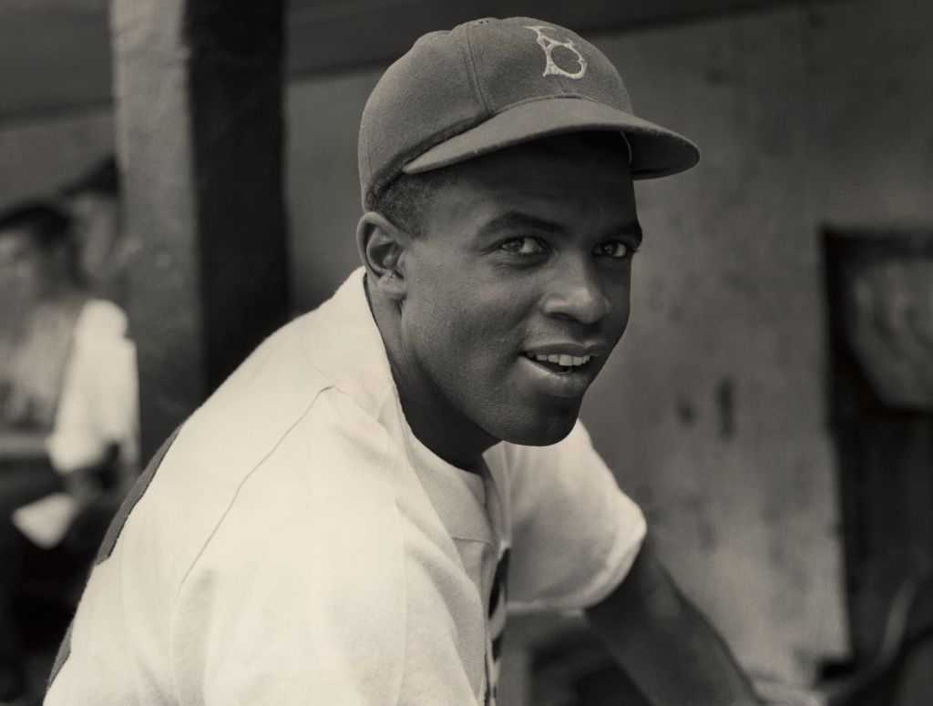 Dodgers' Infielder Jackie Robinson