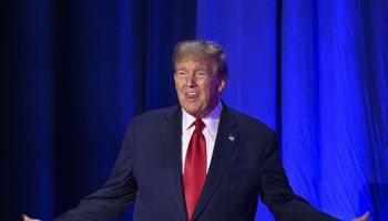 Former US President Trump speaks at CPAC in Maryland