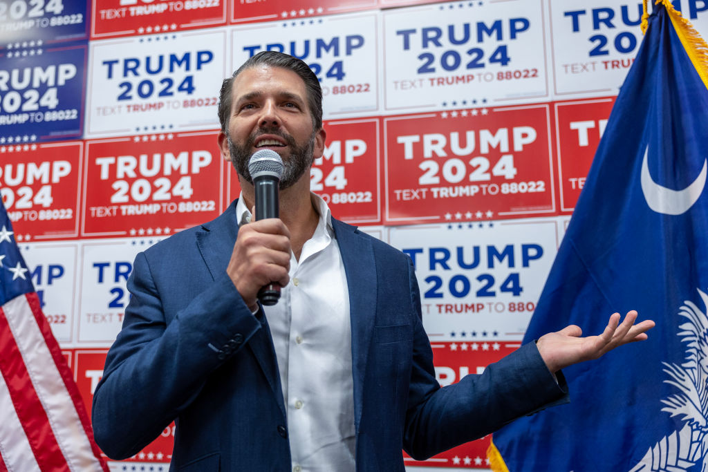 Donald Trump Jr. Campaigns For His Father In South Carolina