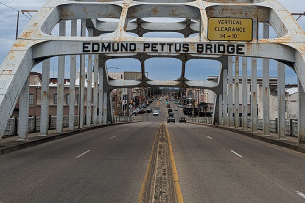 Edmund Pettis Bridge in Selma, Alabama