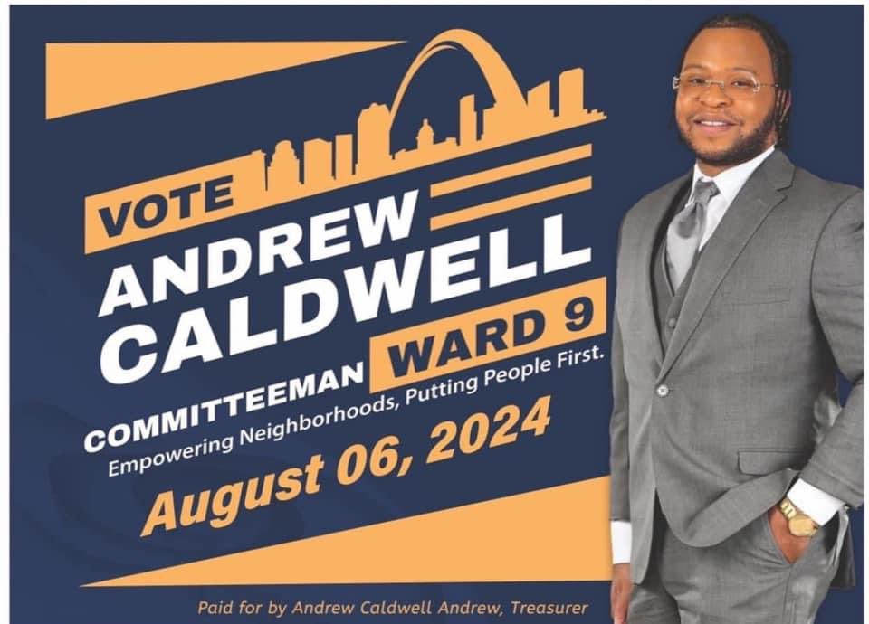 Andrew Caldwell, Committeeman candidate in St. Louis