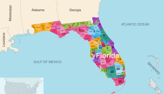 Federal Judges Rule Florida Gov. Ron DeSantis’ ‘Race-Neutral’
Congressional Map Is Constitutional
