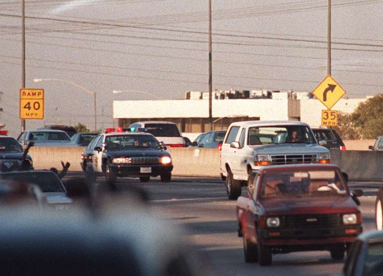 OJ SIMPSON-ARREST