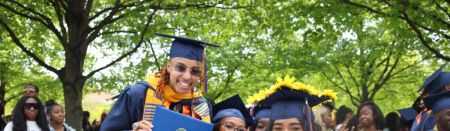 Graduates at the 2023 Lincoln University commencement