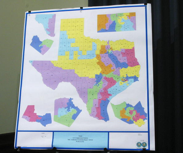 Texas Redistricting Map Presented