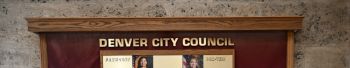 Denvers city council holds their first meeting after being sworn into office.