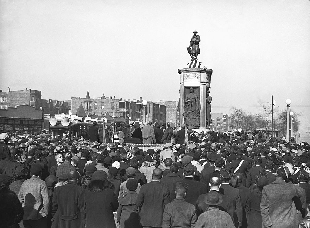 Victory, World War I Black Soldiers' Memorial by Leonard Crunelle