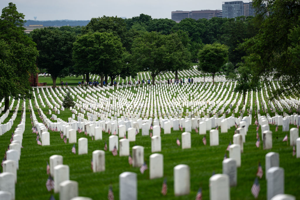 Memorial Day Marked At Arlington National Cemetery