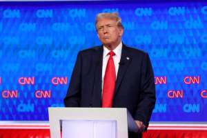 Donald Trump And Joe Biden Participate In First Presidential Debate