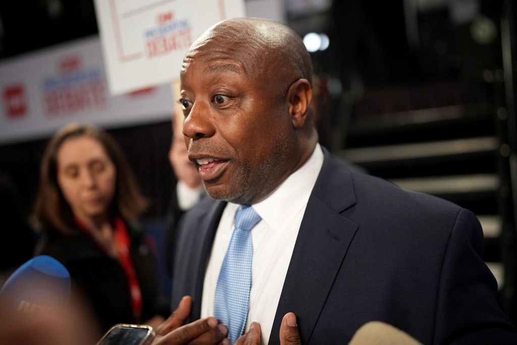 Sen. Tim Scott Says ‘We Are Living MLK’s Dream’ Because He Might Be Donald Trump’s VP