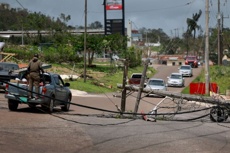 Hurricane Beryl Lashes Over Jamaica