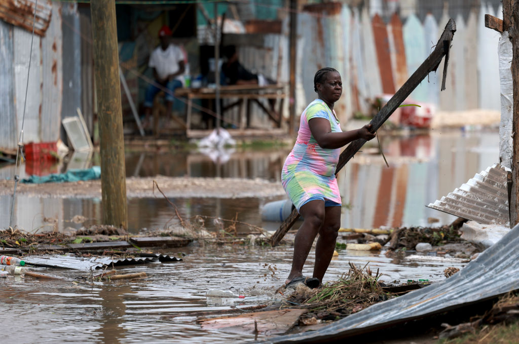 Hurricane Beryl Lashes Over Jamaica