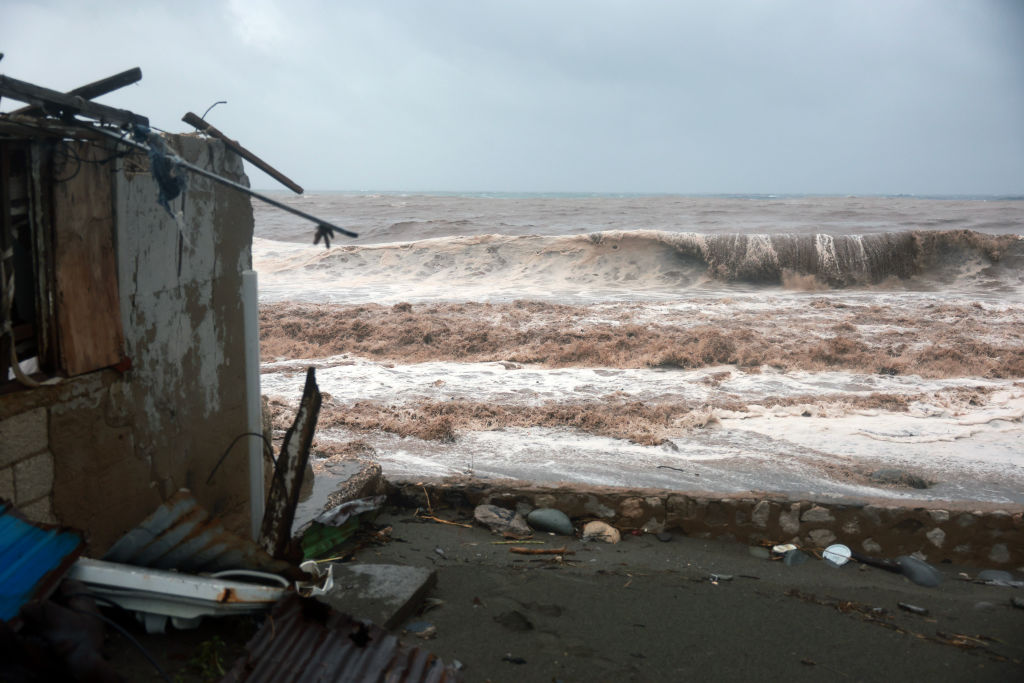 Hurricane Beryl Lashes Over Jamaica