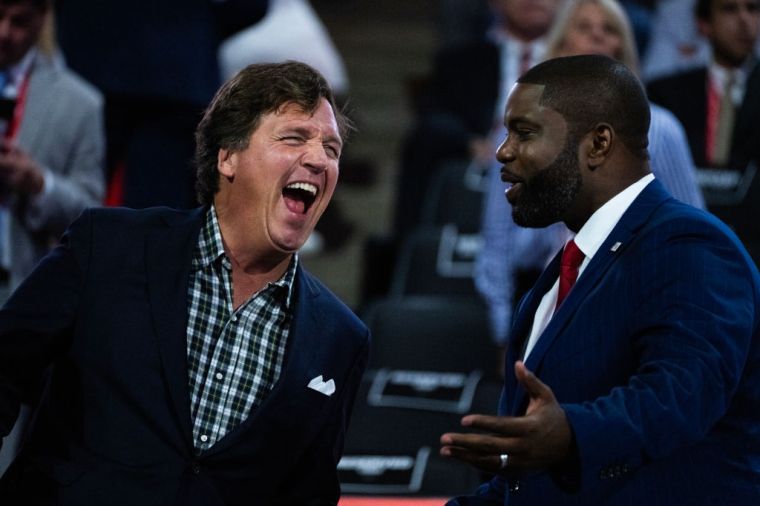 Byron Donalds hung out with Tucker Carlson