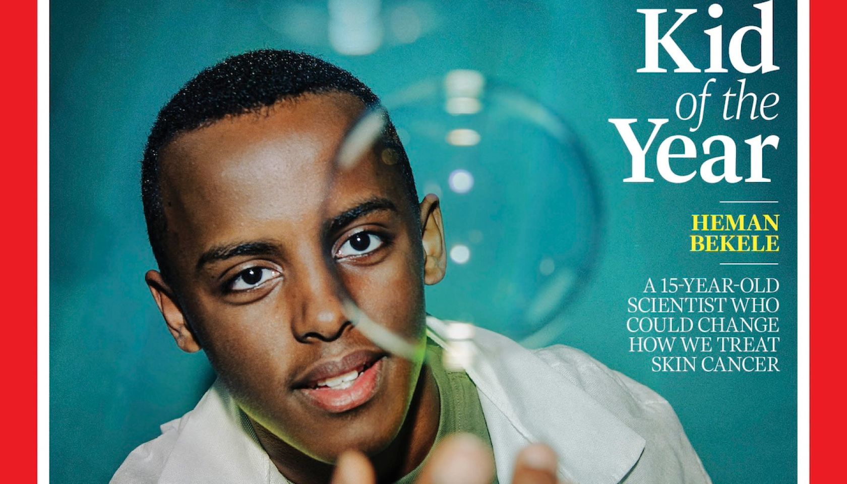 TIME 2024 Kid of the Year Heman Bekele