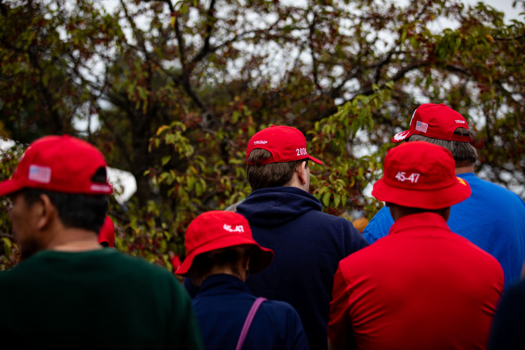 GOP Presidential Nominee Donald Trump Holds Town Hall In Warren, MI